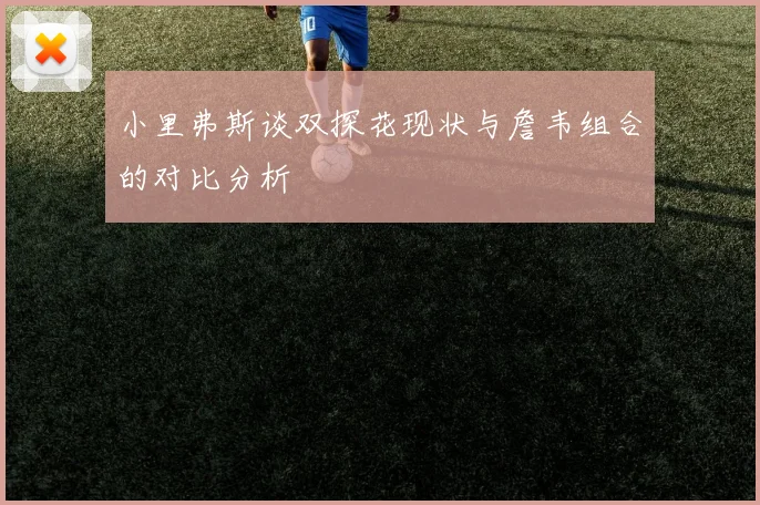 小里弗斯谈双探花现状与詹韦组合的对比分析